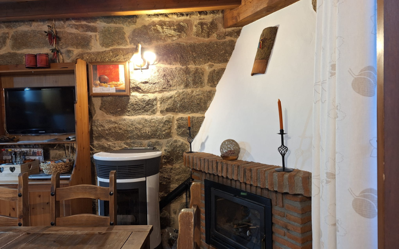 Comedor de la casa rural El Mirador del Alberche
